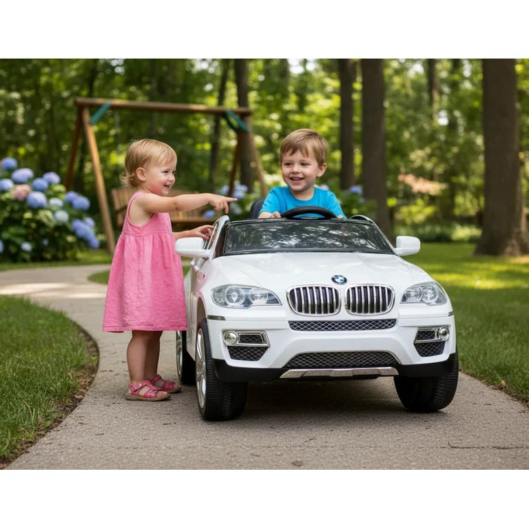 Voiture Enfant à Batterie BMW X6 - BLANC