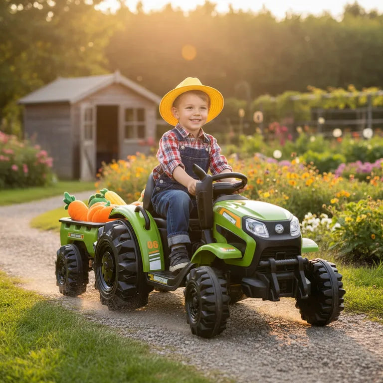 Tracteur pour enfants - HECHT 50435 GREEN