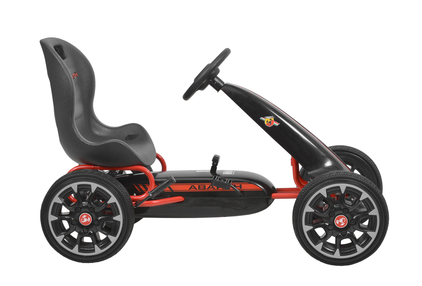 KART à pédales - ABARTH - BLACK