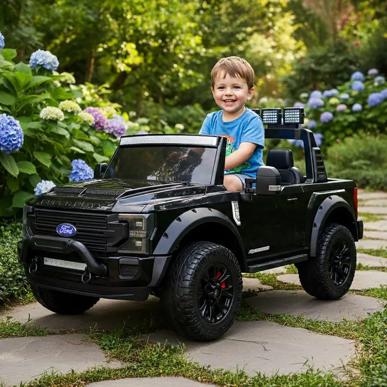 Voiture électrique pour enfants - FORD F450 BLACK