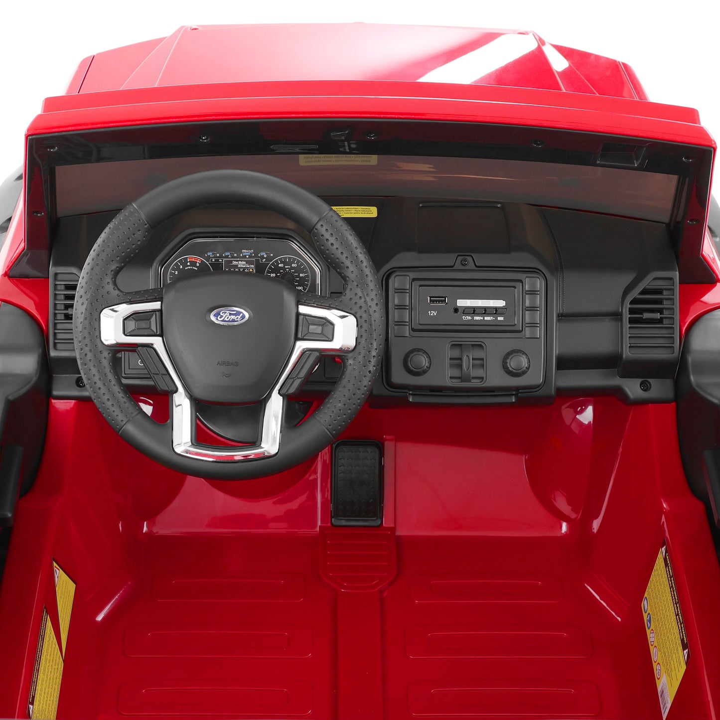 Voiture électrique pour enfants - FORD F450 RED
