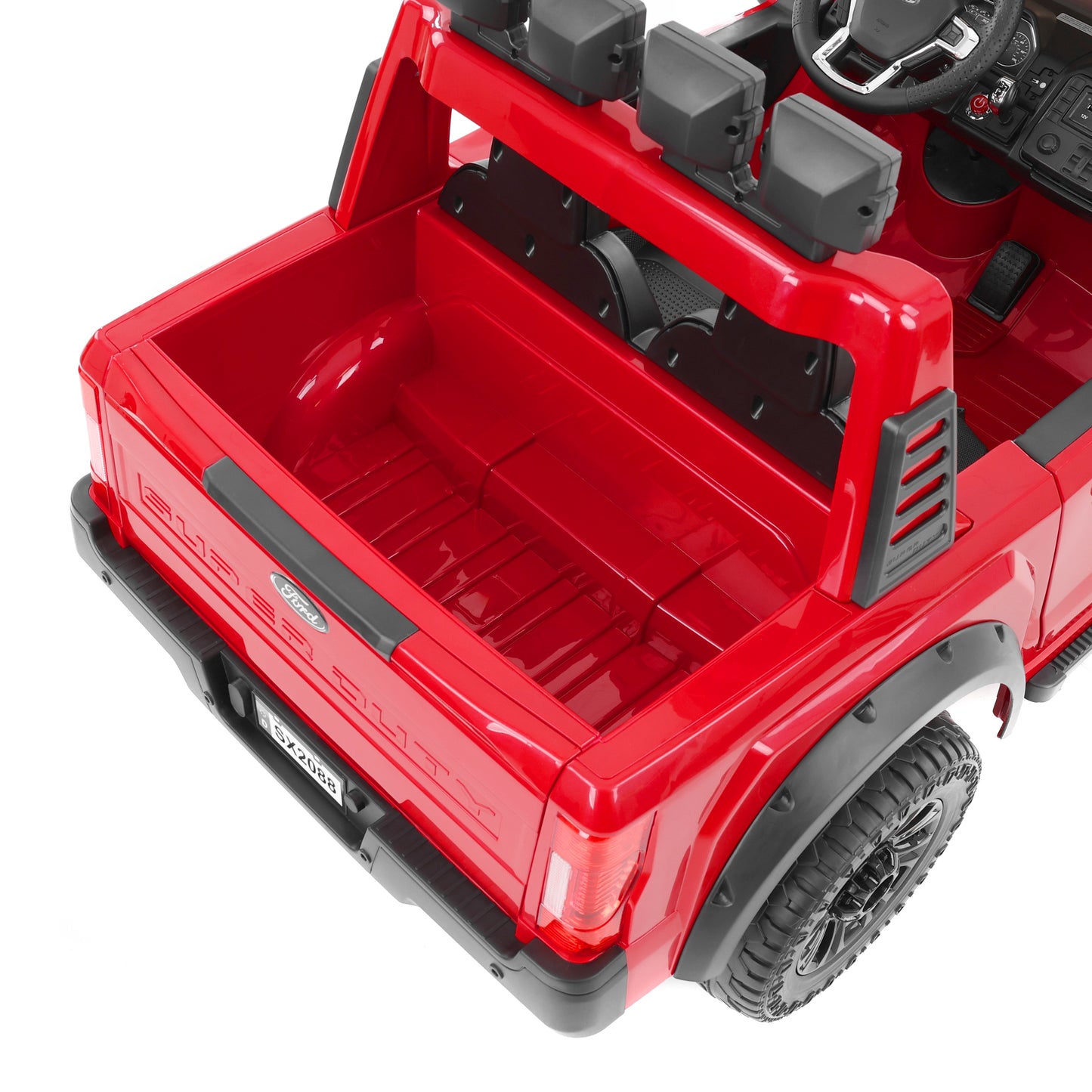 Voiture électrique pour enfants - FORD F450 RED