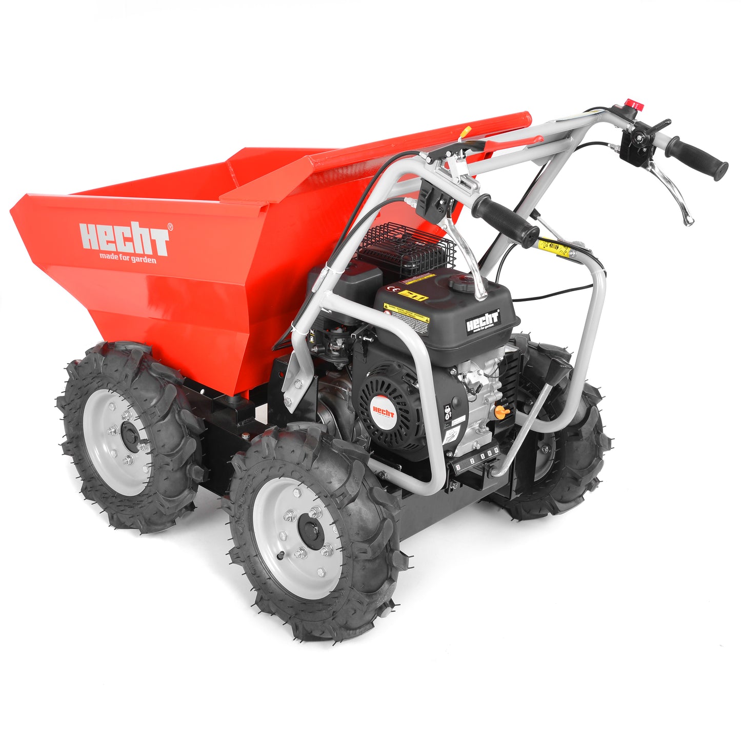 Mini Transporteur/Dumper à Essence - HECHT 2636
