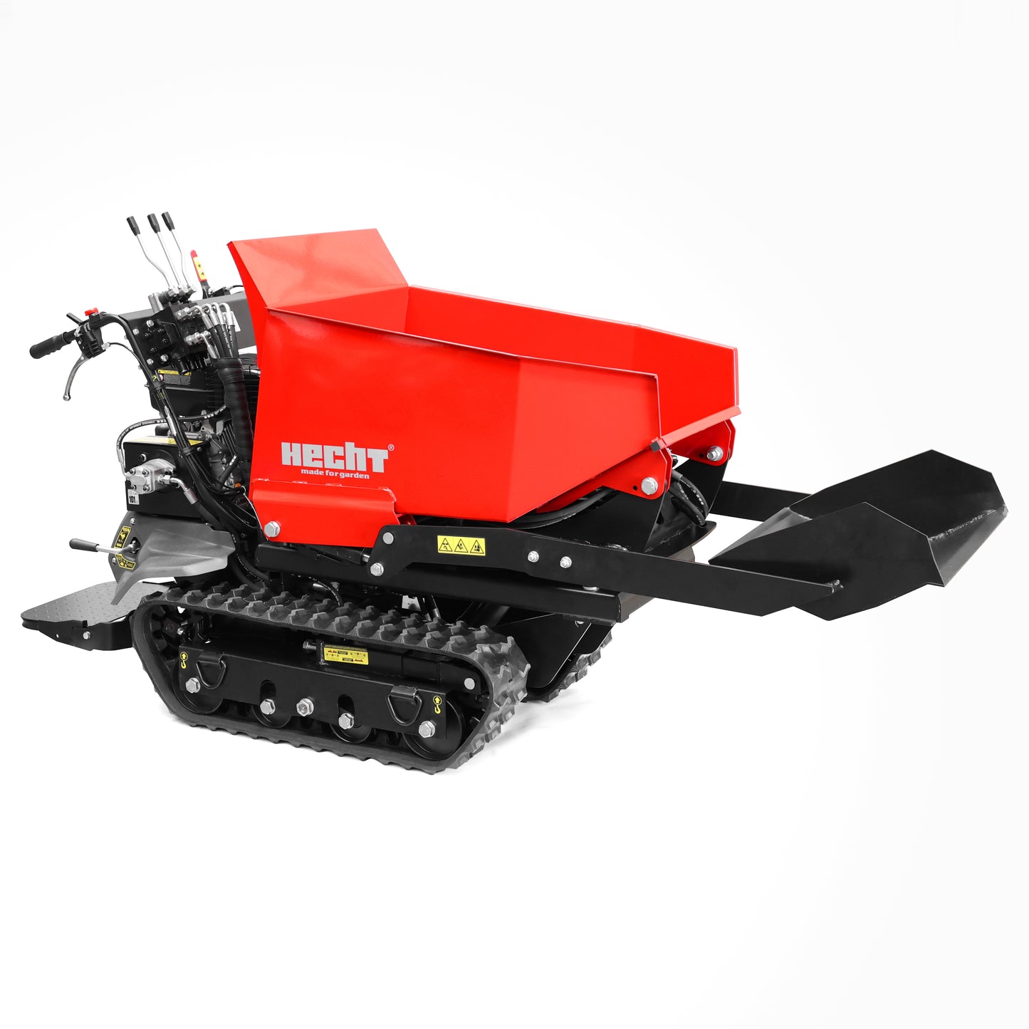 Convoyeur/Dumper sur chenilles avec chargeur - HECHT 2960