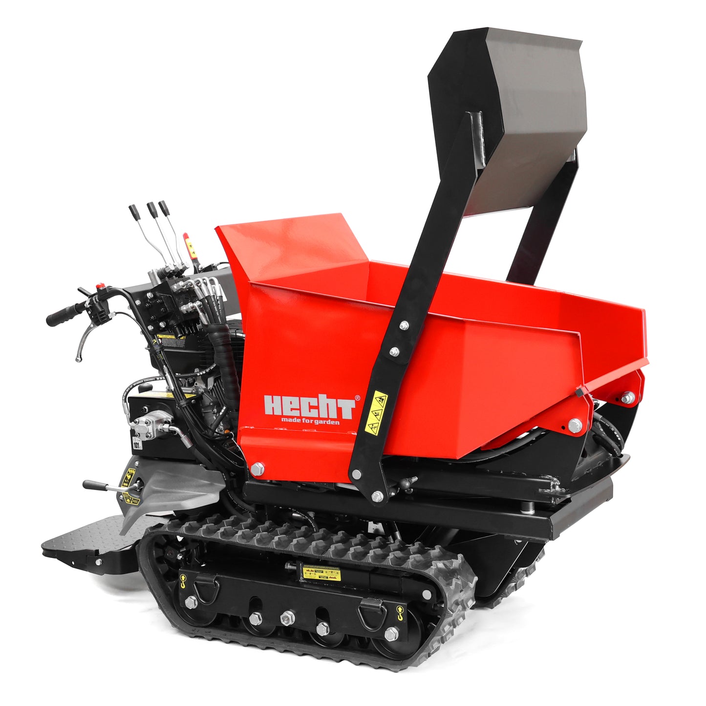 Convoyeur/Dumper sur chenilles avec chargeur - HECHT 2960