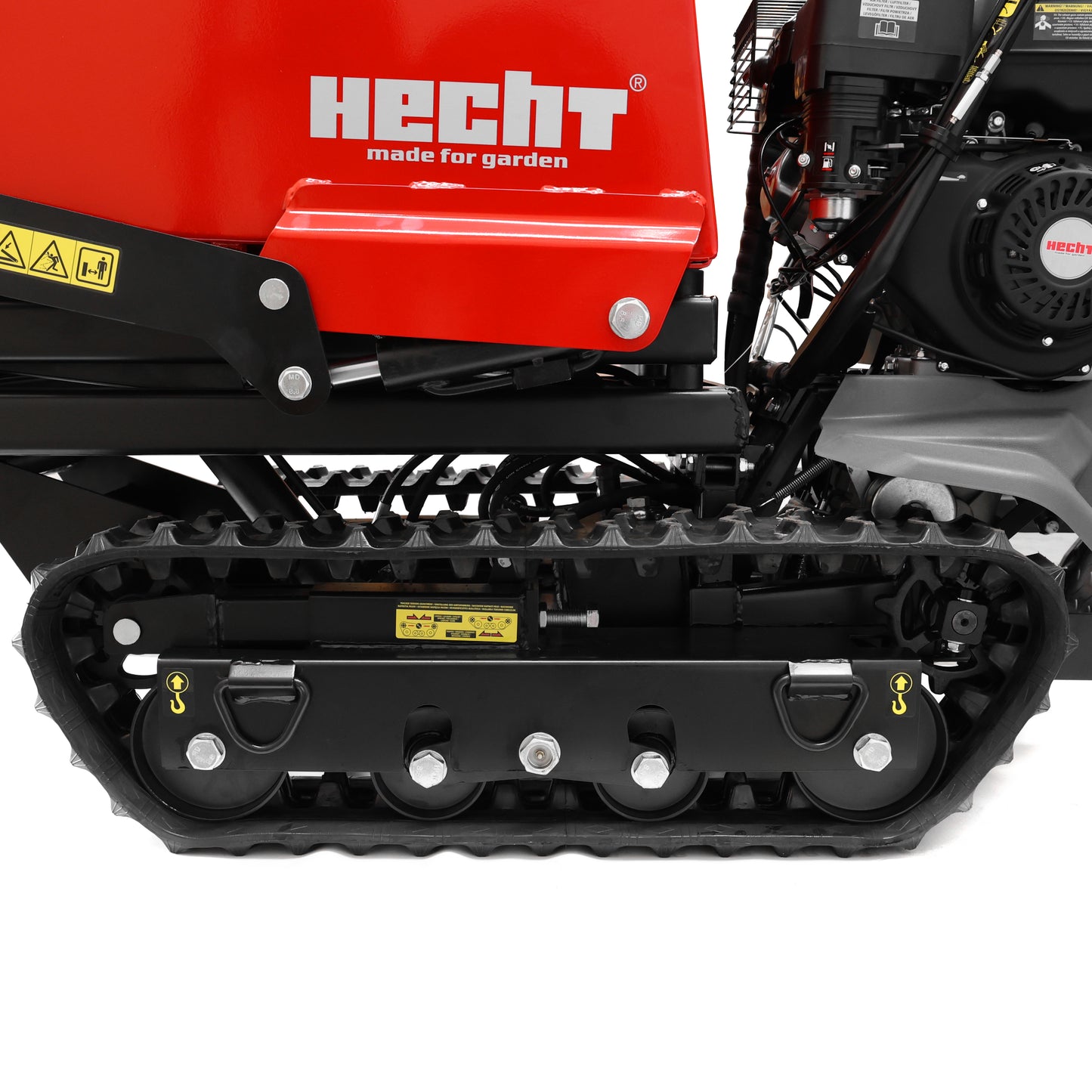 Convoyeur/Dumper sur chenilles avec chargeur - HECHT 2960