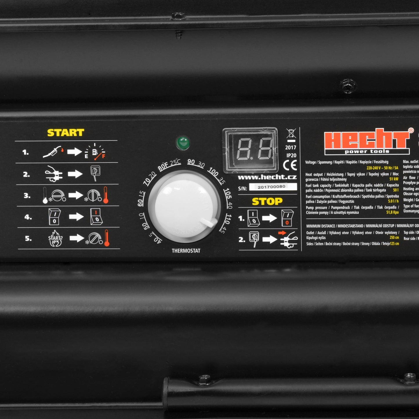 Turbine Air Chaud HECHT 3039