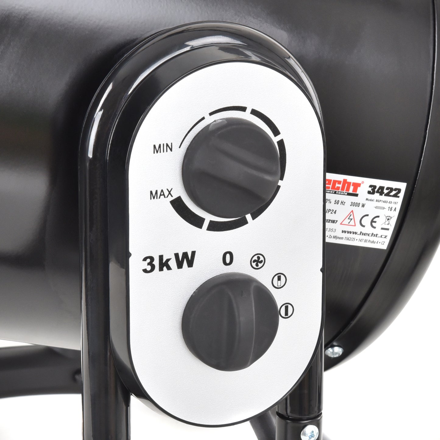 Chauffage d'appoint avec thermostat - HECHT 3422