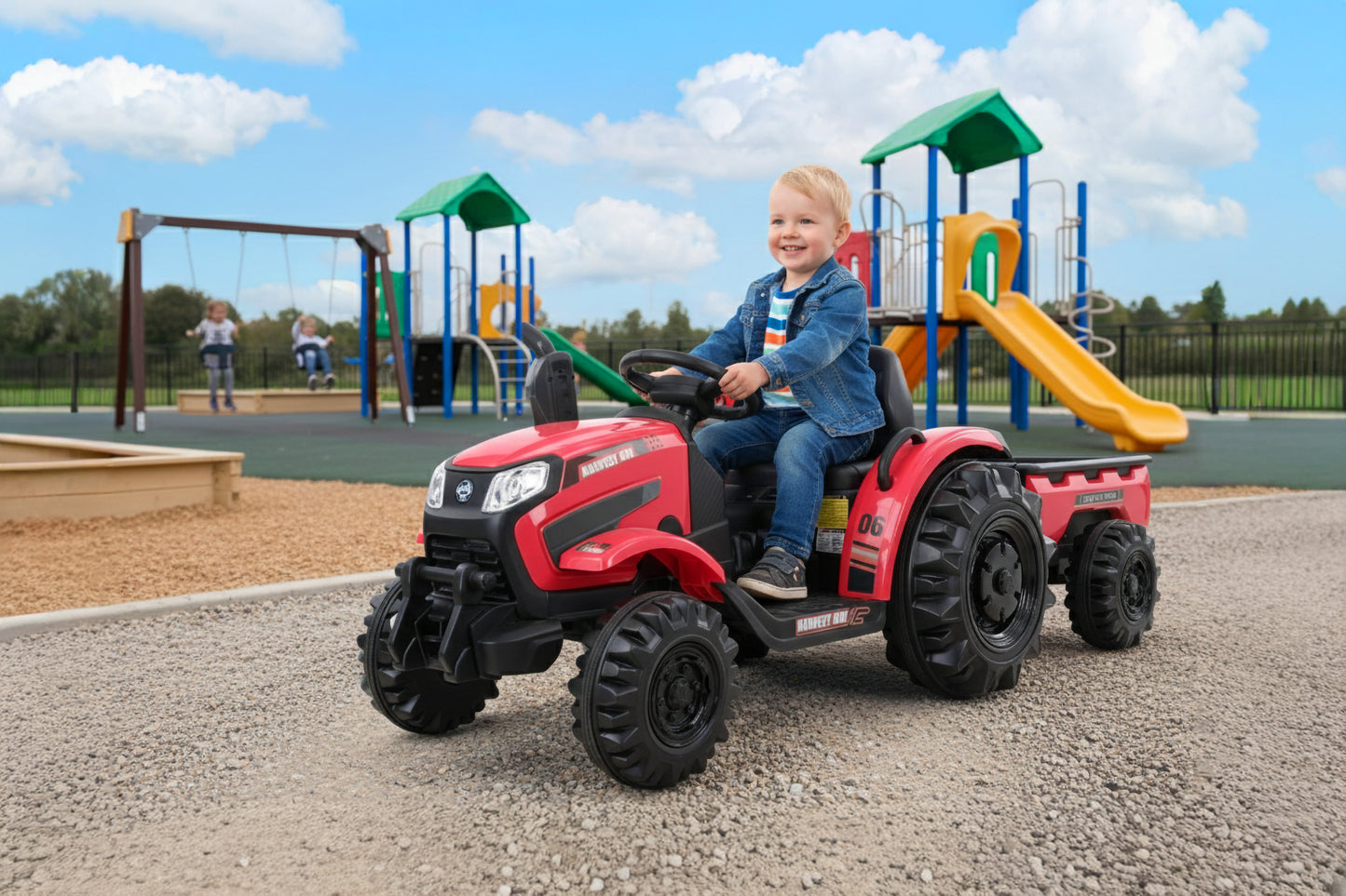 Tracteur pour enfants - HECHT 50435 RED