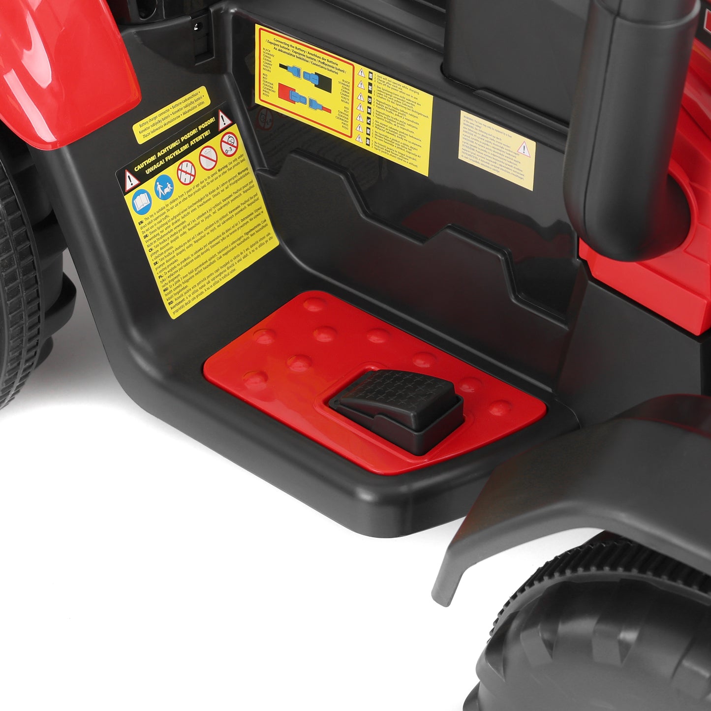 Tracteur électrique pour enfants - HECHT 50825 RED