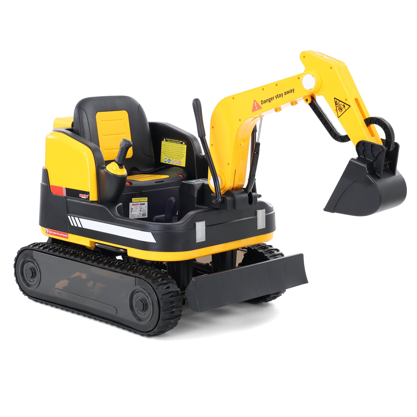 Pelle mécanique à batterie pour enfants - HECHT 52107 YELLOW