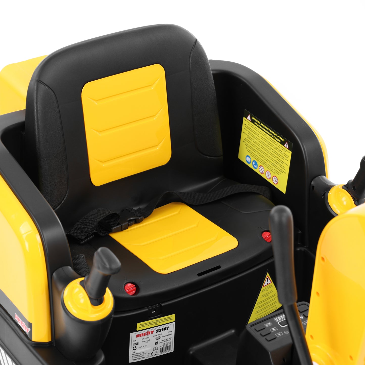 Pelle mécanique à batterie pour enfants - HECHT 52107 YELLOW