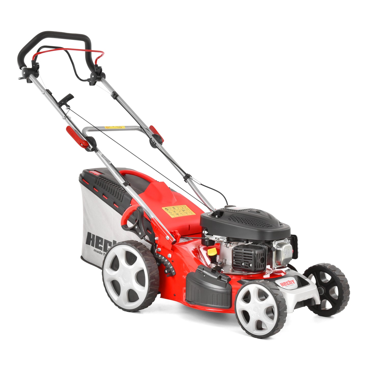 Tondeuse à gazon à essence autoportée - HECHT 543 SWE 5 en 1