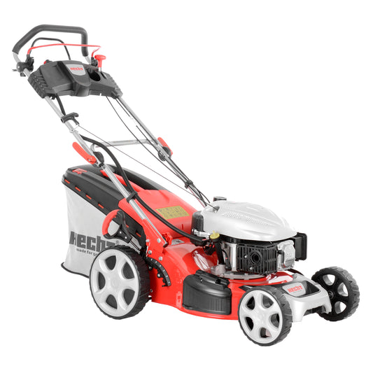Tondeuse à gazon à essence autoportée - HECHT 548 SWE 5 en 1