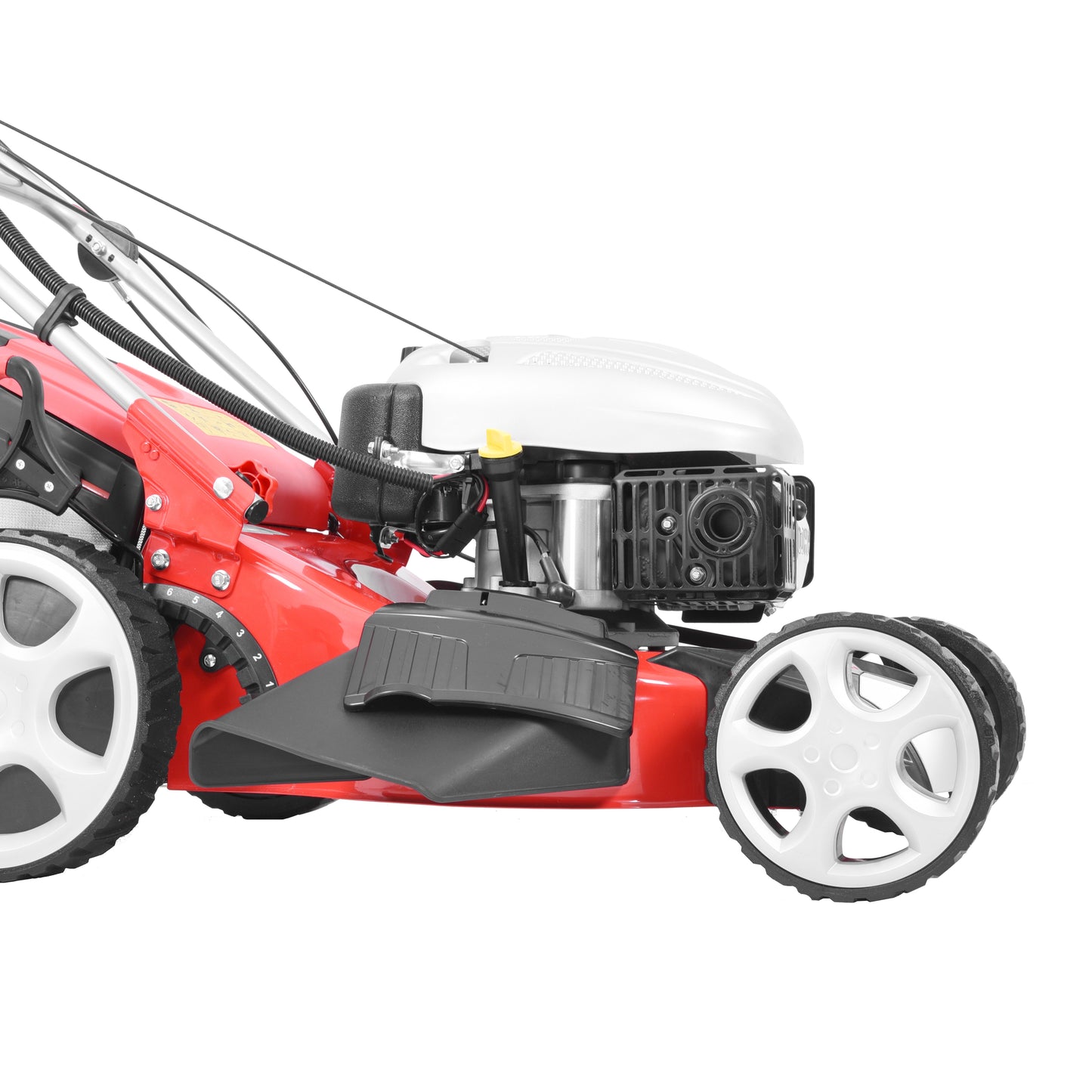Tondeuse à gazon à essence autoportée - HECHT 548 SWE 5 en 1