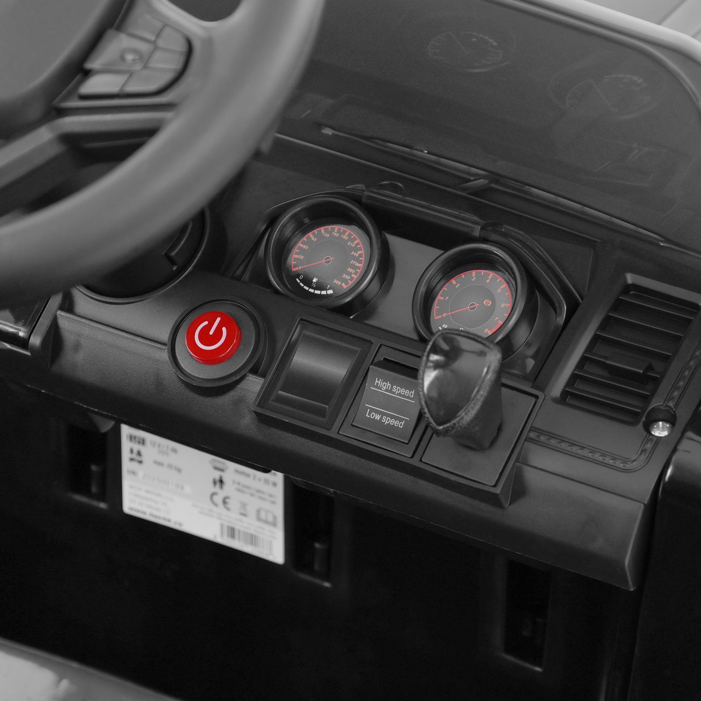 Voiture pour enfants à Batterie - HECHT 56189 BLACK