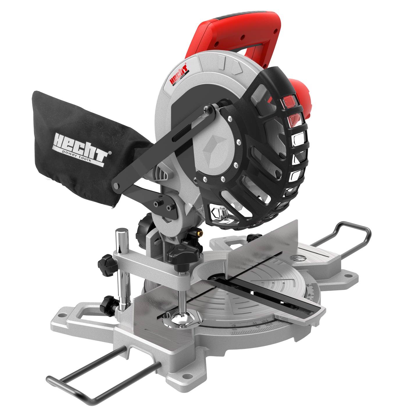 Scie à onglets Radiale avec laser 1400W - HECHT 813