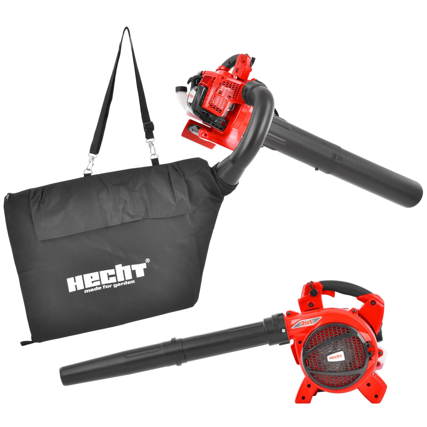 Souffleur/Aspirateur à Moteur Essence 2 en 1 - HECHT 9280