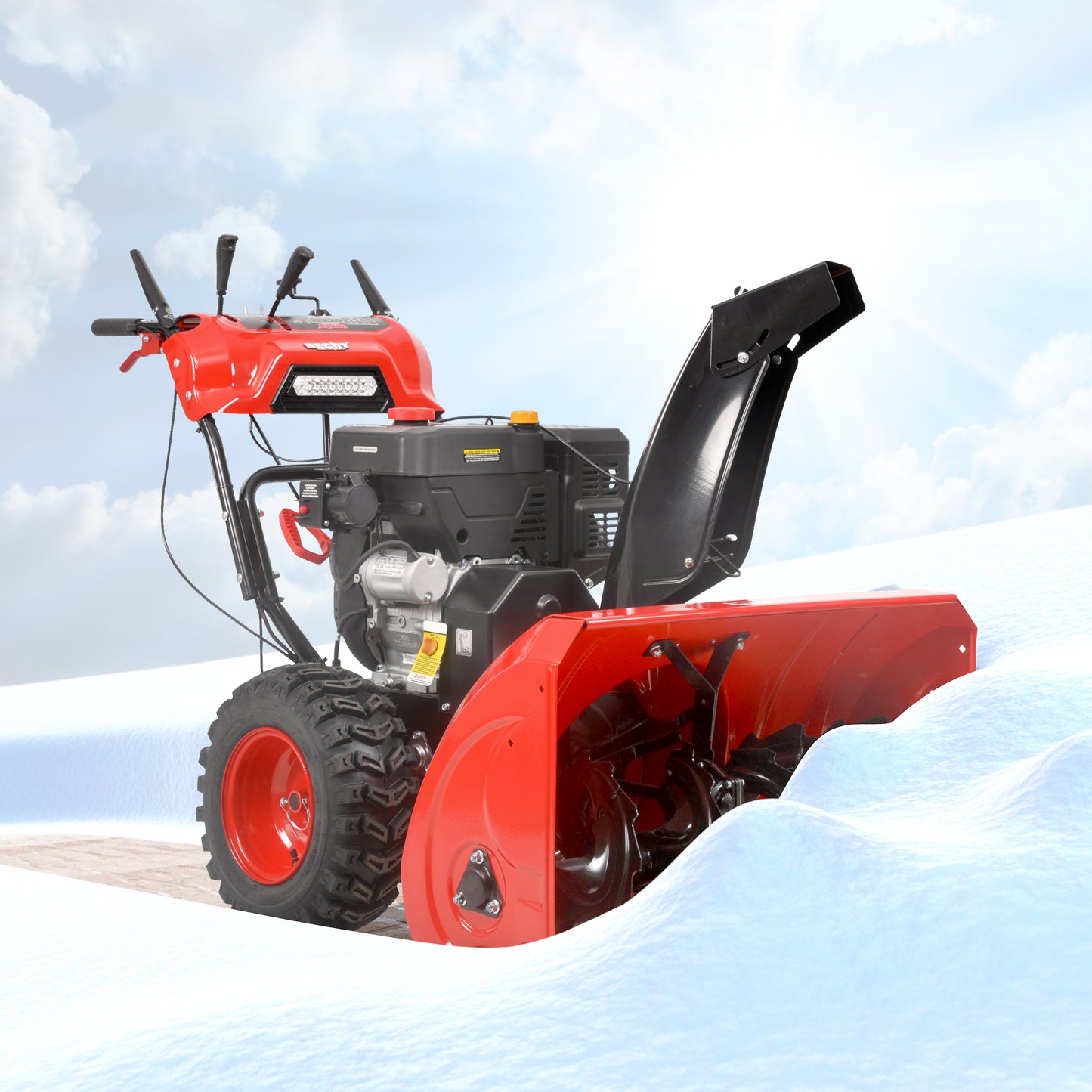 Déneigeuse - Souffleuse à neige à essence - HECHT 9334 SQ