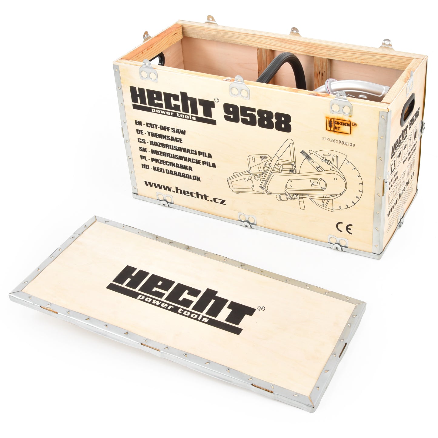 Scie à Béton  Essence - HECHT 9588