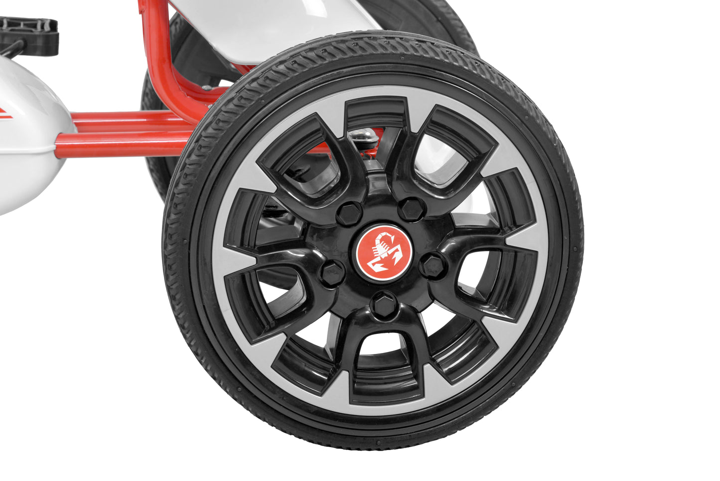 KART à pédales - ABARTH-WHITE