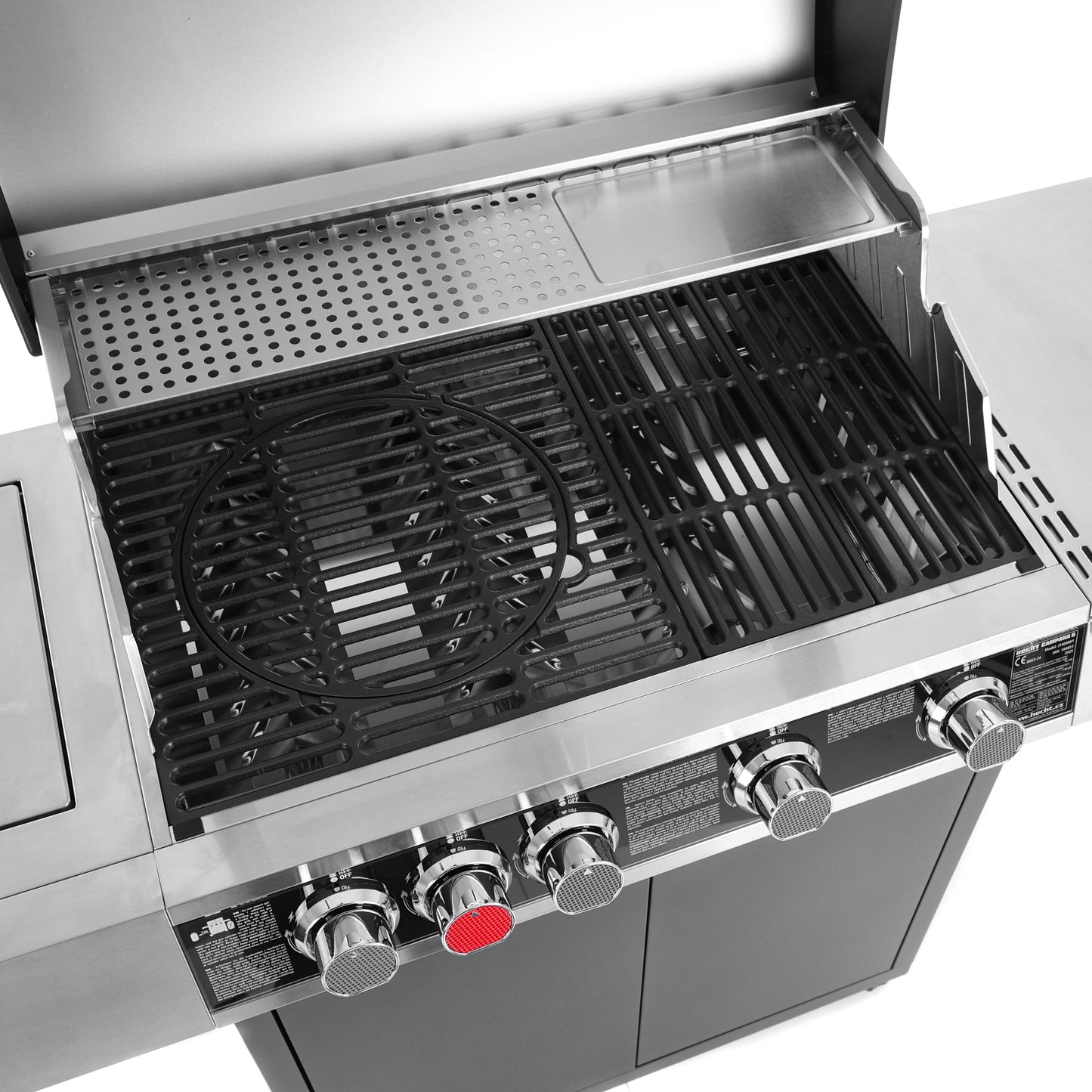 Barbecue à Gaz de Jardin - HECHT CAMPANA 5