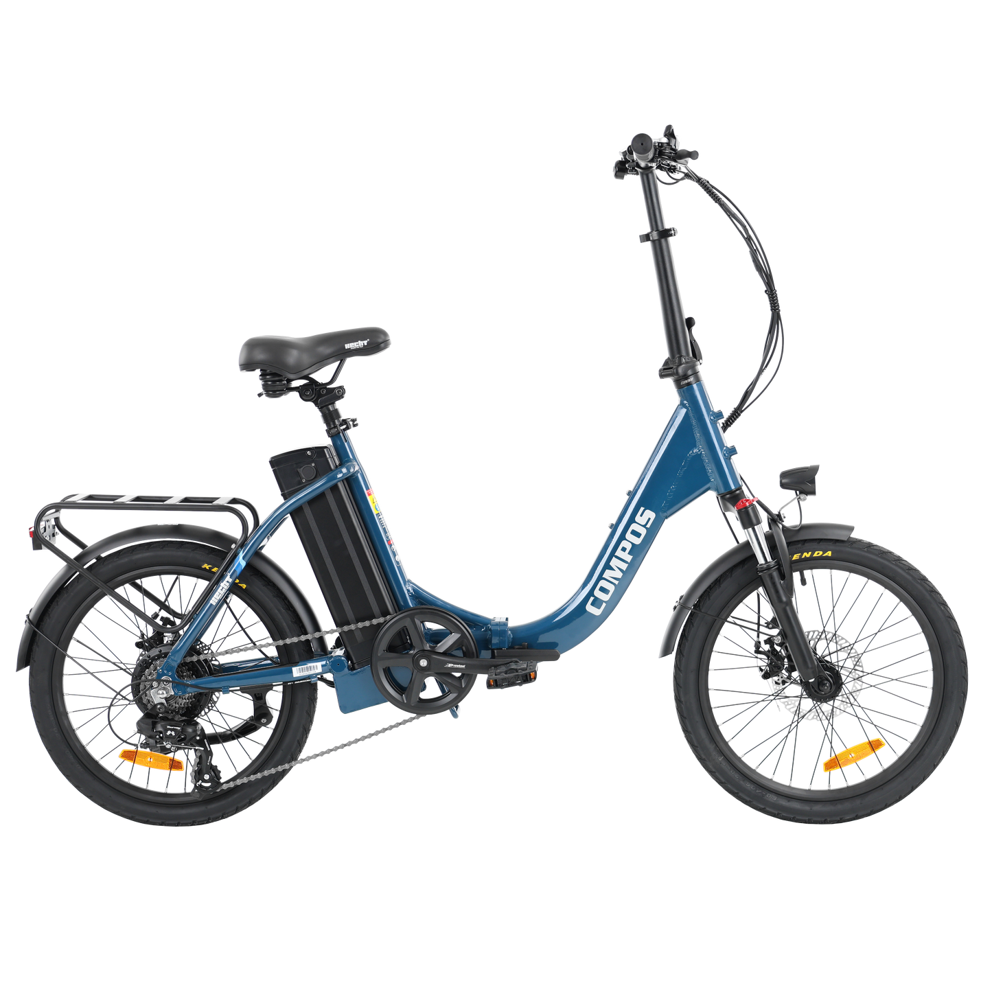 Vélo électrique - HECHT COMPOS BLEU