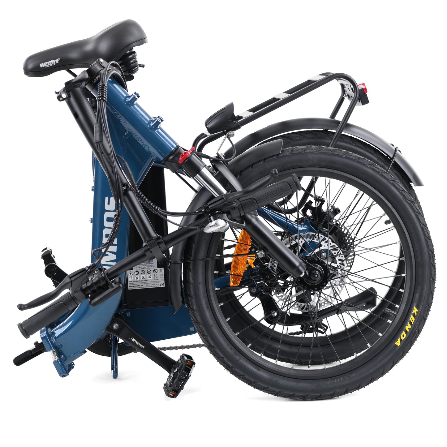 Vélo électrique - HECHT COMPOS BLEU