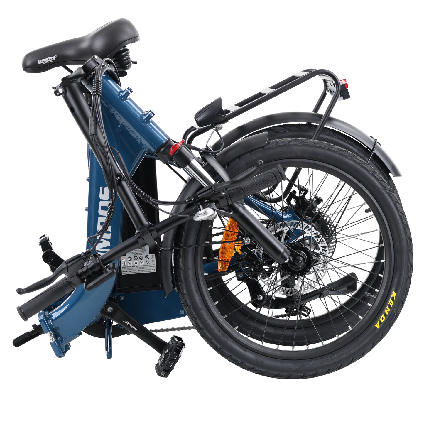 Vélo électrique - HECHT COMPOS BLEU