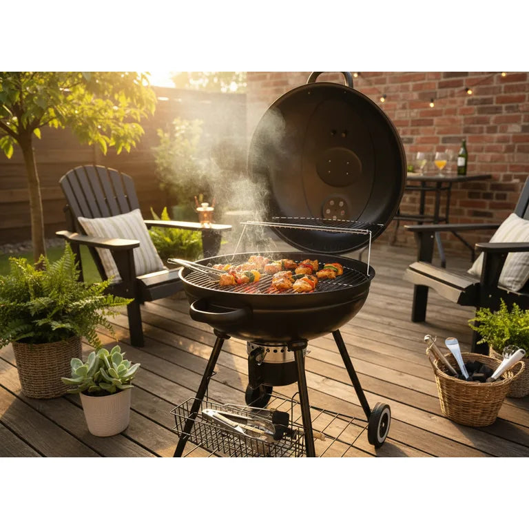 Barbecue de jardin avec cendrier - HECHT MERIDA