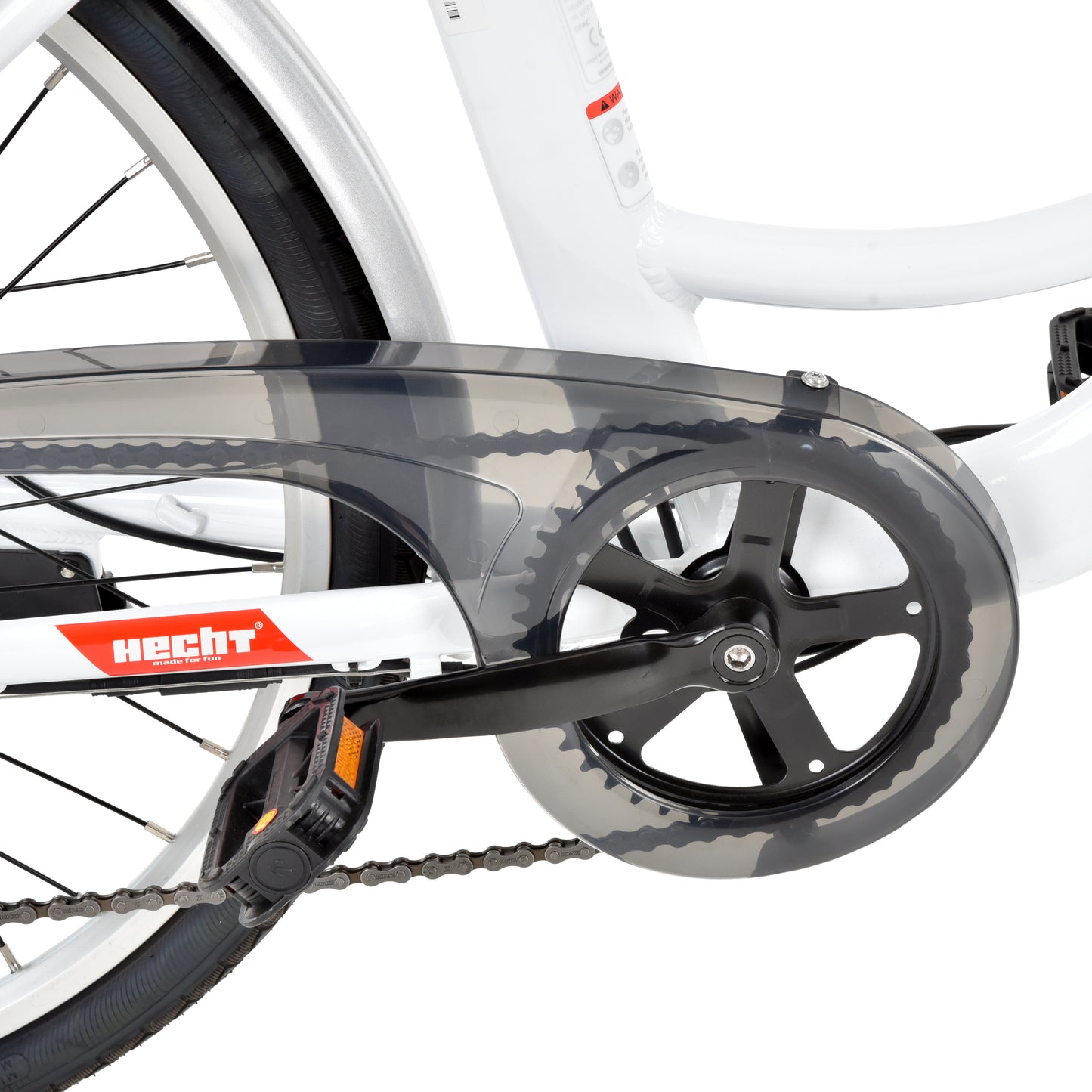 Vélo électrique - HECHT PRIME BLANC(ENSEMBLE)