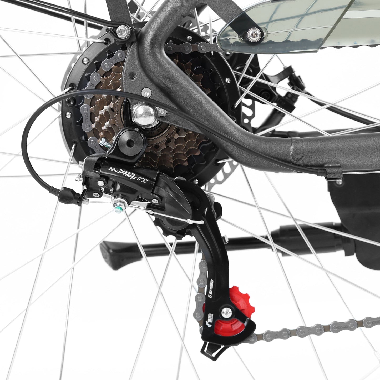 Vélo électrique - HECHT PRIME GRIS(ENSEMBLE)