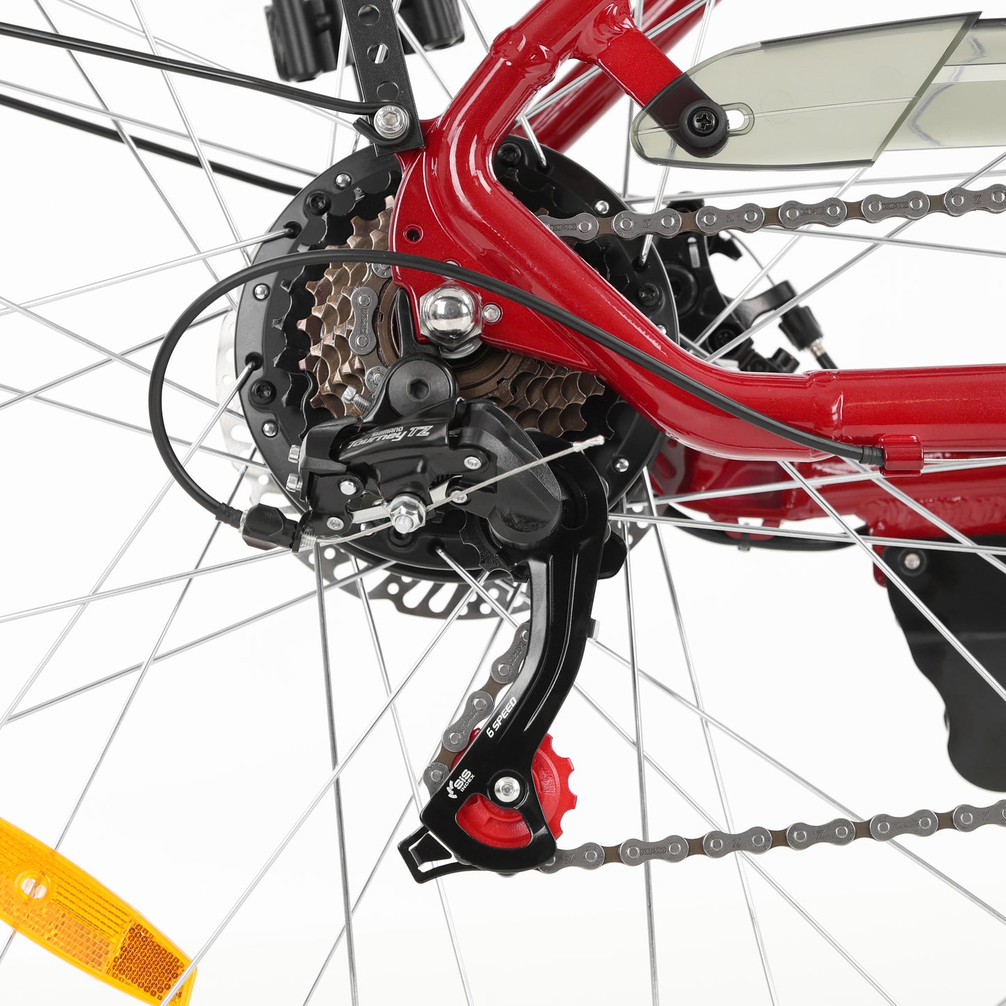 Vélo électrique - HECHT PRIME ROUGE (ENSEMBLE)