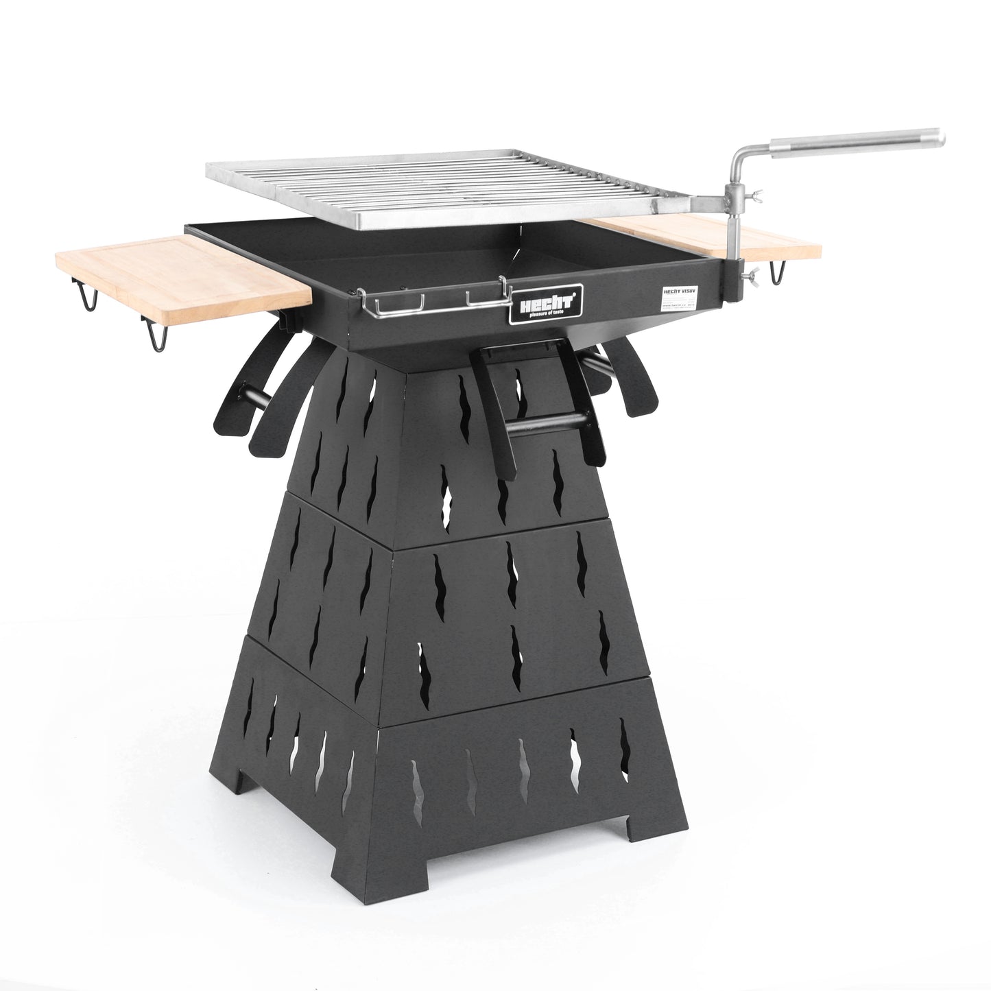 Barbecue / Grill de jardin 3 en 1 - HECHT VESUV