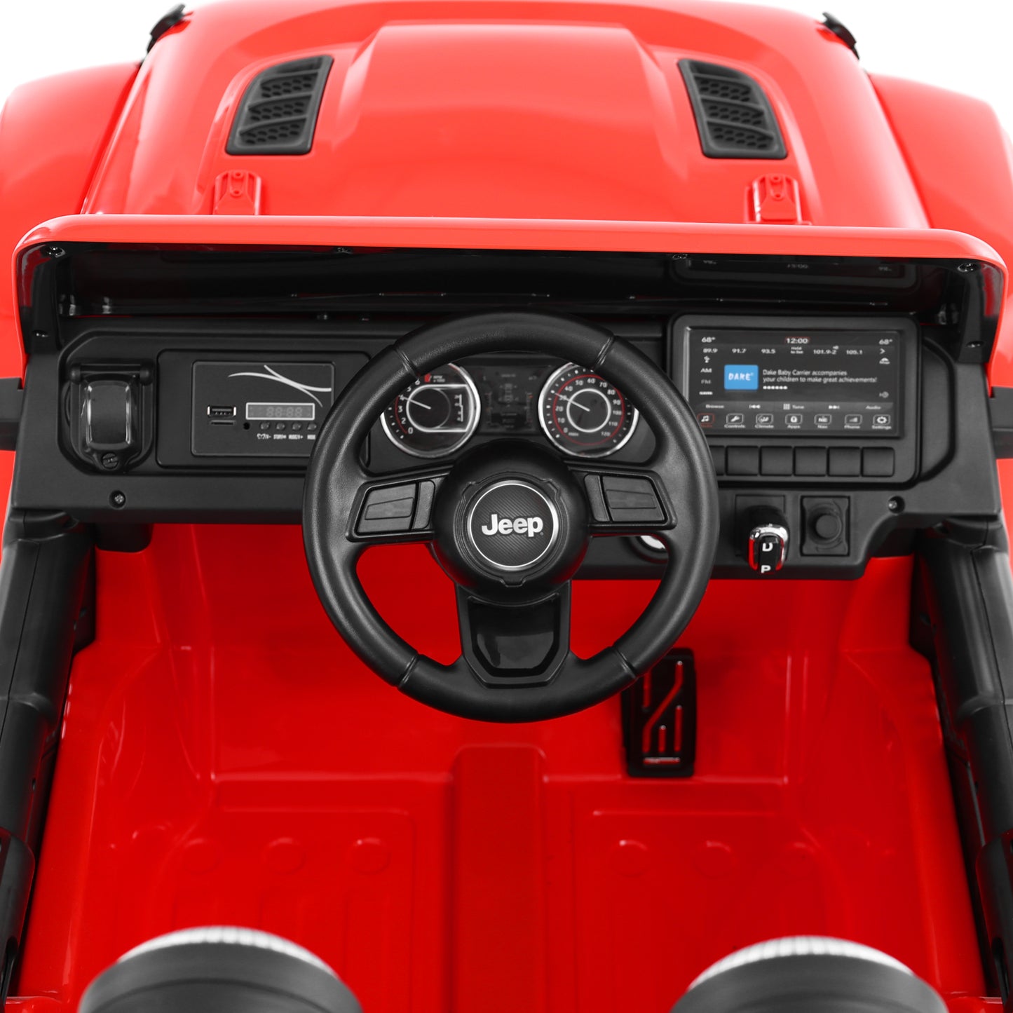 Voiture pour enfants Electrique JEEP WRANGLER RED