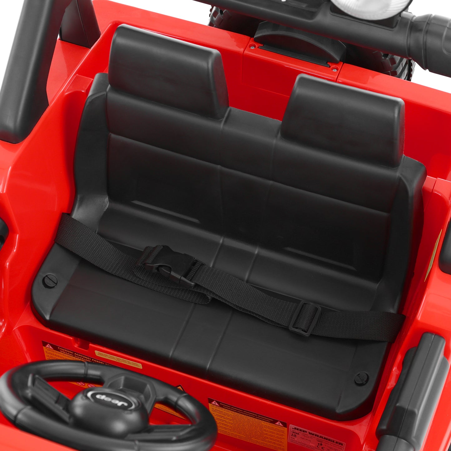 Voiture pour enfants Electrique JEEP WRANGLER RED