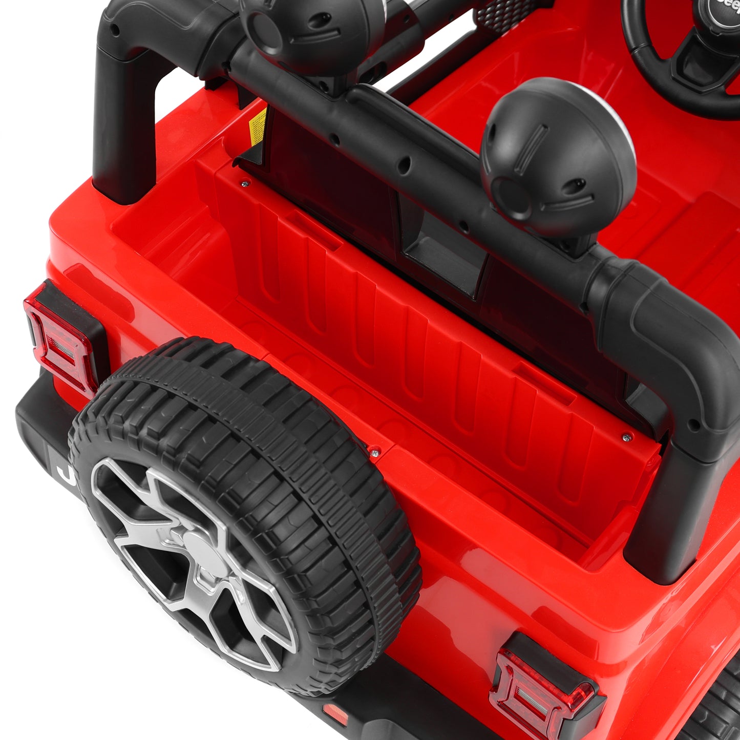 Voiture pour enfants Electrique JEEP WRANGLER RED