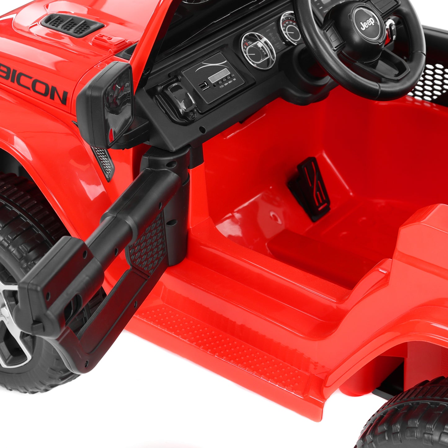 Voiture pour enfants Electrique JEEP WRANGLER RED
