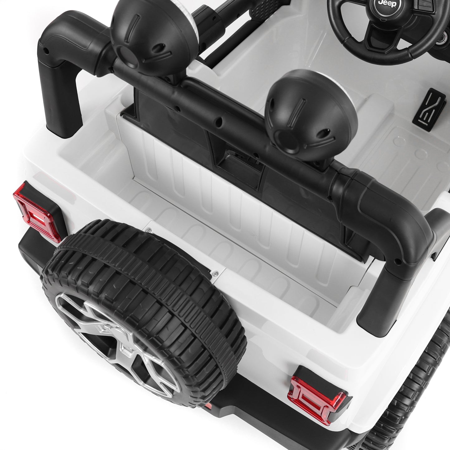 Voiture pour enfants à Batterie  JEEP WRANGLER WHITE