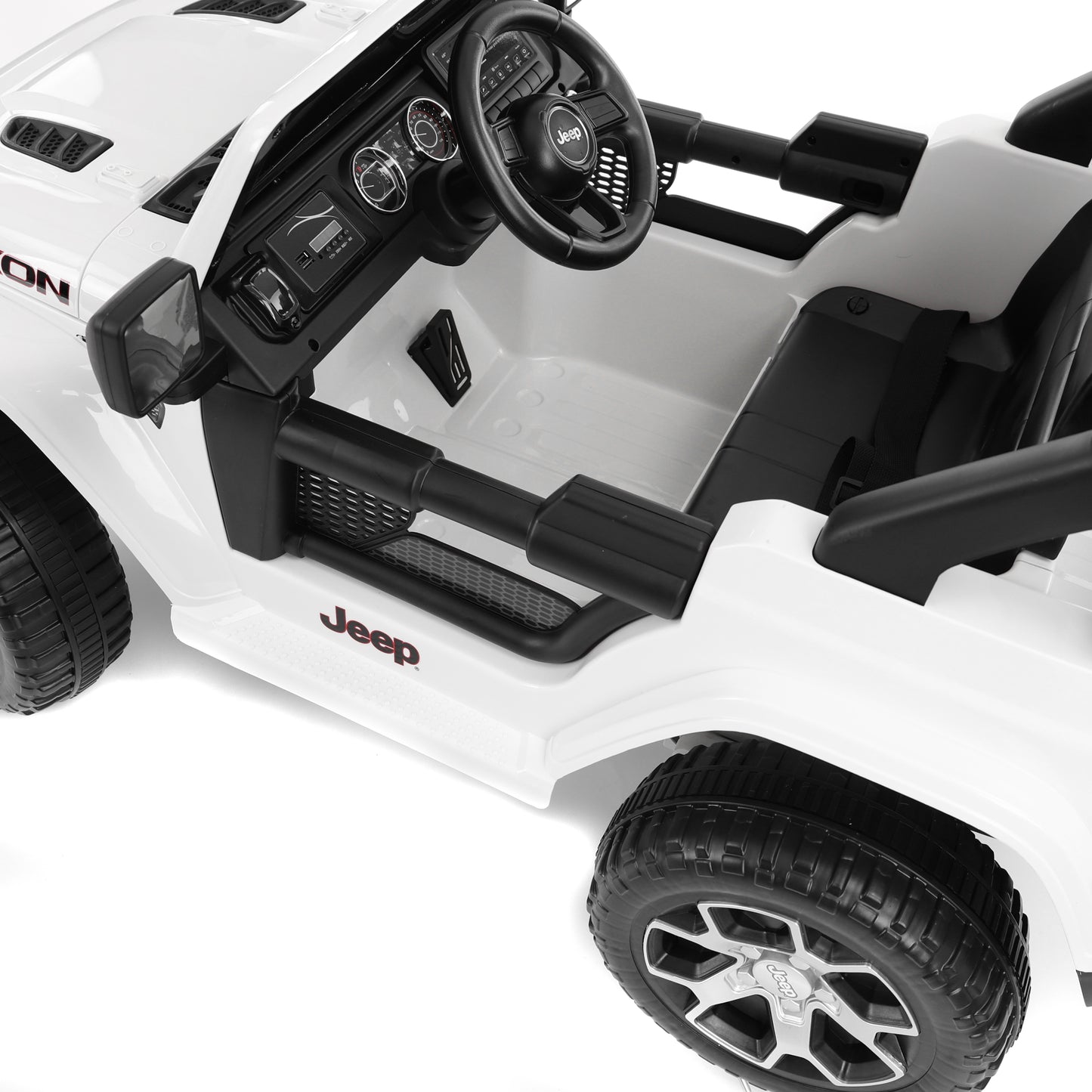 Voiture pour enfants à Batterie  JEEP WRANGLER WHITE