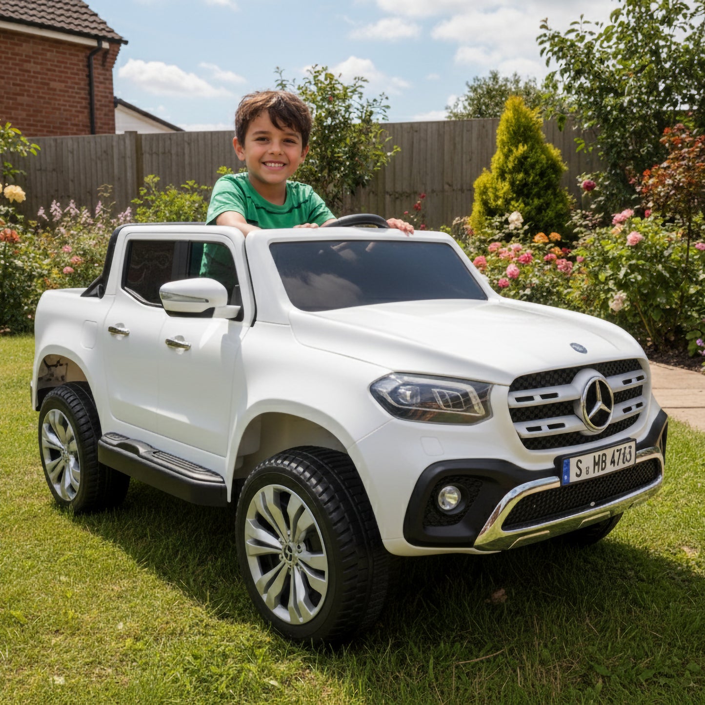 Voiture pour Enfants à Batterie - MERCEDES BENZ XMX606 WHITE