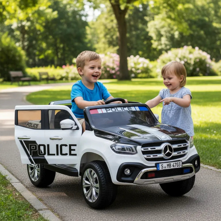Voiture pour Enfants à Batterie - MERCEDES BENZ XMX606 POLICE