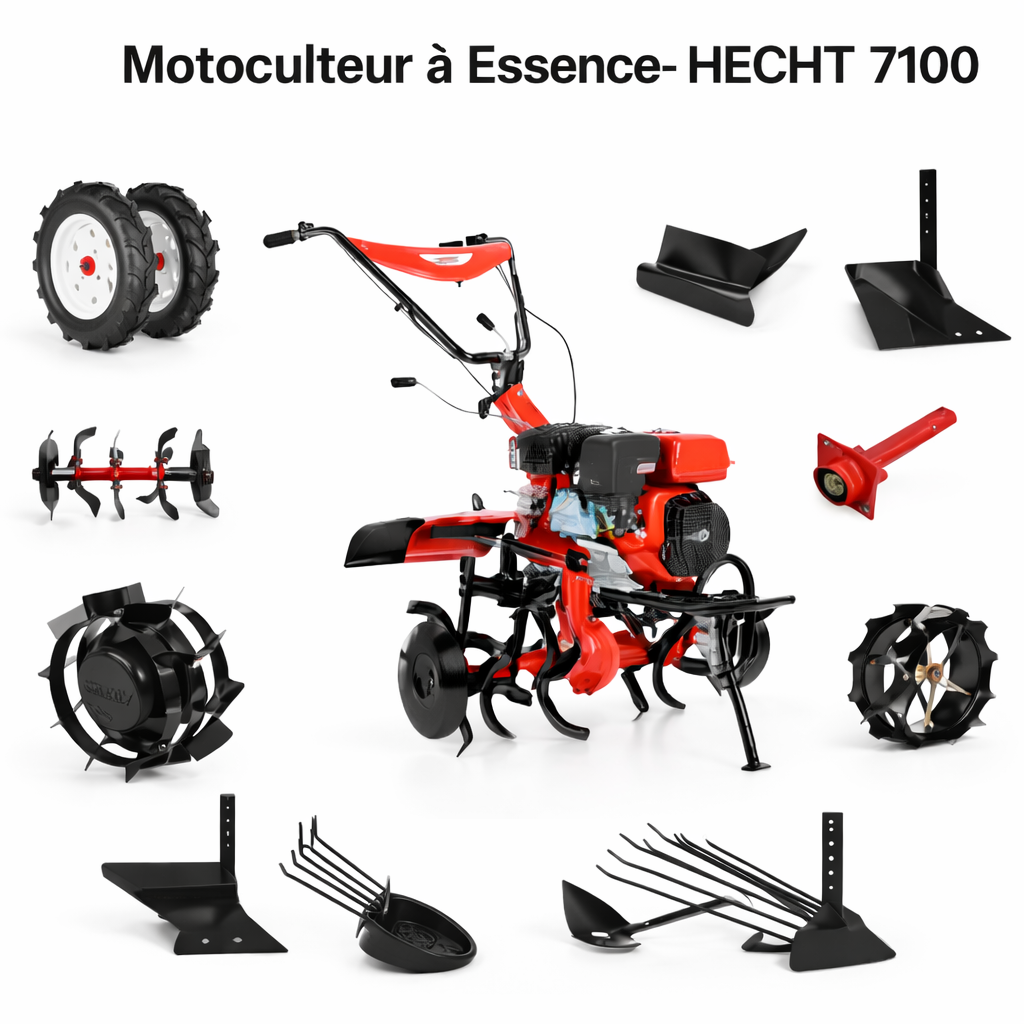Motoculteur Essence - HECHT 7100