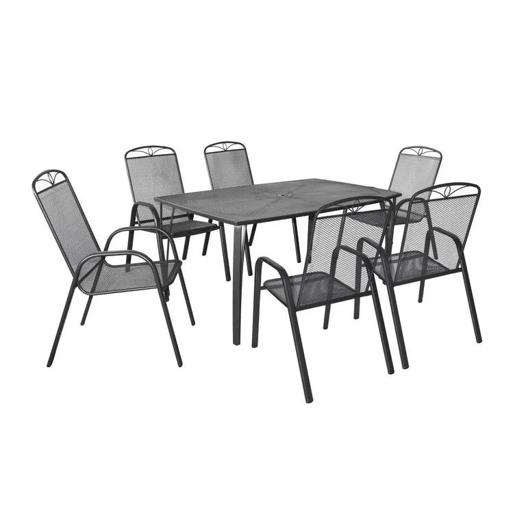 Ensemble de Mobilier de Jardin - HECHT NAVASSA SET 6